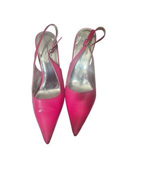 Chinese Laundry Pink Pointed Toe Slingback Heels Size 10M Womens Shoes